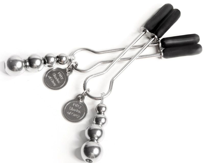 Зажимы для сосков Fifty Shades of Grey The Pinch Adjustable Nipple Clamps (16141000000000000)
