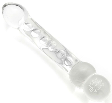 Двусторонний стимулятор Lovehoney Fifty Shades of Grey Drive Me Crazy Glass Massage Wand (14809000000000000)
