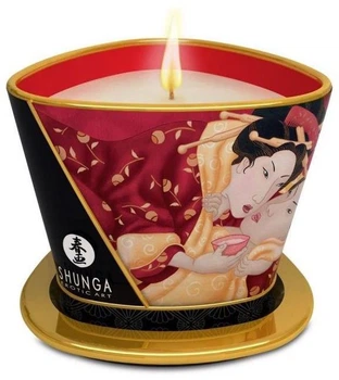 Свеча для массажа Shunga, 170 мл запах ваниль (12364000000000024)
