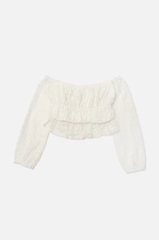 Блуза для дівчинки 164 колір молочний BREEZE Girls & Boys ЦБ-00271345