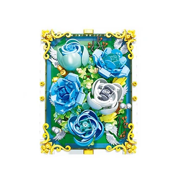 3D конструктор JIE-STAR 9029 Heart of the Ocean набор строительных блоков 651 деталь пластиковый