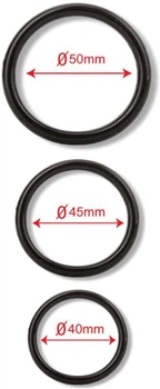 Набор эрекционных колец Cock&Ball Rings (16238000000000000)