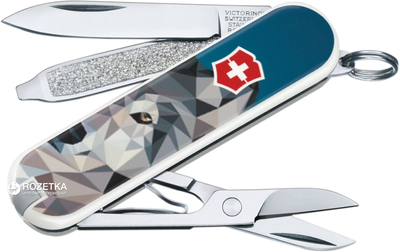 Швейцарский нож Victorinox Сlassic The Wolf is coming home (0.6223.L1704)