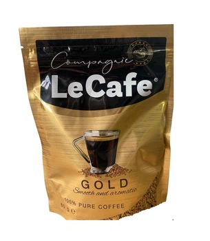 Кофе растворимый LeCafe Gold 80 г (5901583412882)