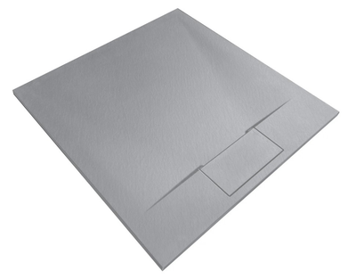 Душевой поддон Rea Bazalt 90x90 grey REA-K4105