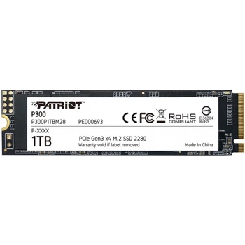 SSD Patriot P300 1TB M.2 2280 PCIe 3.0 x4 NVMe TLC