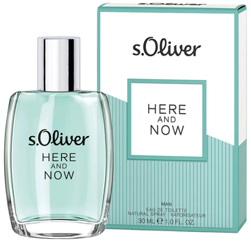 Woda toaletowa męska S.Oliver Here & Now 30 ml (4011700898114)