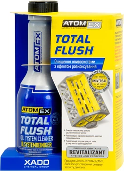 Очиститель маслосистемы двигателя Atomex XADO Total Flush 250 мл (XA 40613_6)