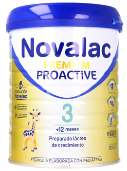 Молоко модифіковане для дітей Novalac 3 Premium Proactive 800 г (8470001993397)