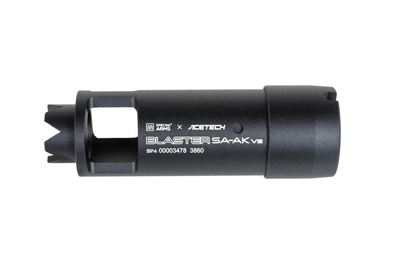 Трасерна насадка Specna Arms x AceTech Blaster SA-AK V2 Suppressor Black