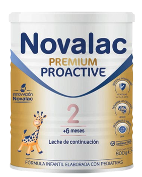 Молоко модифіковане для дітей Novalac 2 Premium Proactive 800 г (8470001993380)