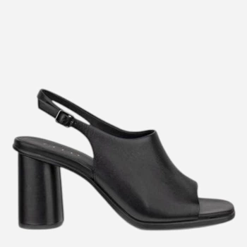 Sandały damskie skórzane na obcasie Ecco Sculpted Alba 65 23331301001 39 Czarne (194891833073)