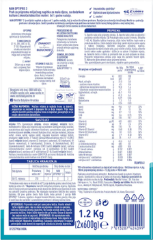 Молочна суха суміш Nestle Powdered Growth Formula Nan Optipro 3 Of 1200 г (7613287424099)