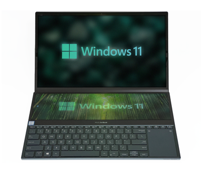 Ноутбук Asus ZenBook Duo / 14 IPS 1920x1080 60Гц / Intel Core i7-1195G7 / 32 GB / 480 GB / Intel Iris Xe Graphics / [SSZNBKDI48032IAM] - Б/У
