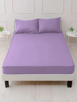 Набір Good-Dream Простирадло на резинці 80х200 см + 2 наволочки 50х70 см microfiber Lavender (GDBSML080200)