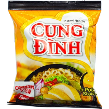 Вермішель швидкого приготування зі смаком тушкованої курки CUNG DINH 79г
