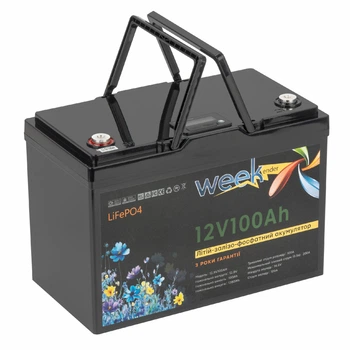 Аккумулятор LifePO4 Weekender 12.8V 100Ah с дисплеем LCD