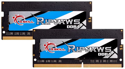Оперативна пам'ять G.Skill DDR4-2400 8192MB PC4-19200 (Kit of 2x4096) Ripjaws Black (F4-2400C16D-8GRS)