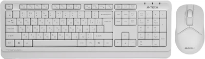 Комплект бездротовий A4Tech FG1012 White (4711421970952)