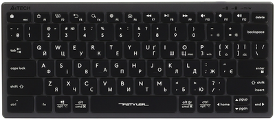 Клавиатура проводная A4Tech FX61 USB Grey (4711421976411)