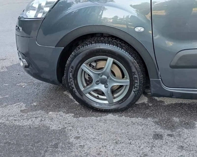 Розширювачі колісних арок для Citroen Berlingo 2008-2018, 2 бічні двері, пластик, чорні, 4 шт.