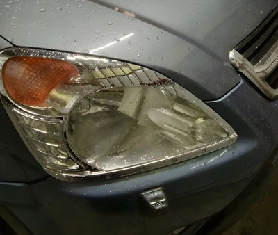 Накладки на фари (2 шт, пластик) для Honda CR-V 2001-2003