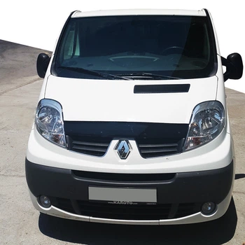 Renault Trafic 2001-2015 Дефлектор капота EuroCap