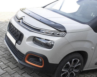 Дефлектор капота EuroCap для Peugeot Partner и Rifter (2019 и новее)