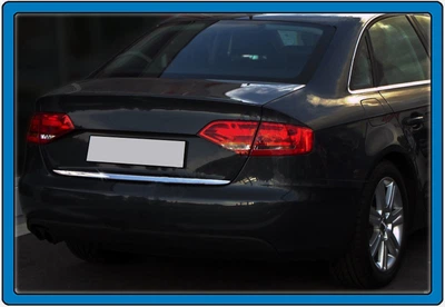 Нержавіюча кромка багажника OmsaLine для Audi A4 B8 (2007-2015) - Італійська якість