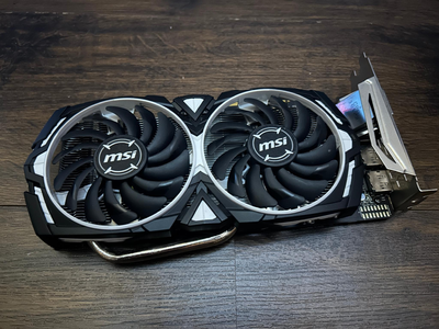 Видеокарта MSI Radeon RX 570 8GB ARMOR OC GDDR5 Б/У
