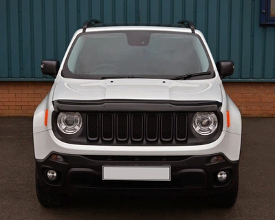 Дефлектор капота для Jeep Renegade 2014-2023, Мухобійка капота Jeep Renegade