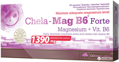 Витамины Olimp Chela Mag B6 forte 60 капсул (5901330022685)