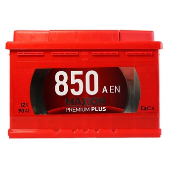 Автомобільний акумулятор MAXION Premium Plus 90Аh 850A