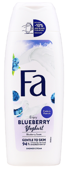 Крем-гель для душу Fa Blueberry Yoghurt з протеїнами йогурту та ароматом чорниці 250 мл