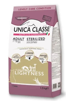 Сухой корм Gheda Unica Classe Adult Sterilized Lightness Dry для взрослых стерилизованных котов с уткой, 1,5 кг