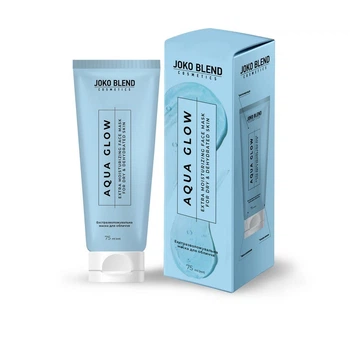 Экстраувлажняющая маска для лица Joko Blend Aqua Glow с гиалуроновой кислотой, 75 мл (289539)