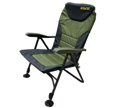 Кресло Eclipse Comfort 1010-В складное карповое с подлокотниками и наклоном, 2 ноги регулируются,30.08.20245