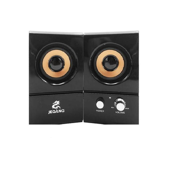 Компьютерные колонки Jeqang JS-920, USB, 3.5mm, Черный