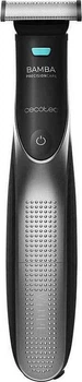 Триммер Cecotec Bamba PrecisionCare 7500, 2 в 1, Power Blade, Click&Go, регулировка 1–3 мм, черный