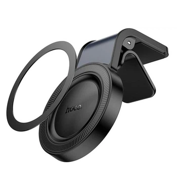 Магнитный автодержатель Hoco H59 Magnetic Ring Черно-Серый