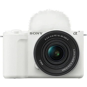 Бездзеркальний фотоапарат Sony ZV-E10 II Kit 16-50mm f3.5-5.6 OSS II White (ZVE10M2KW.CEC)