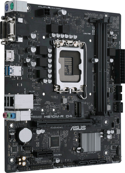 Материнська плата Socket_1700 Asus Prime H610M-R D4-SI (mATX, H610, 2x DDR4 max. 64GB)
