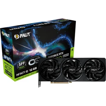 Видеокарта Palit GeForce RTX 4070 Super Infinity 3 OC 12GB (NED407ST19K9-1043S) UA [127741]