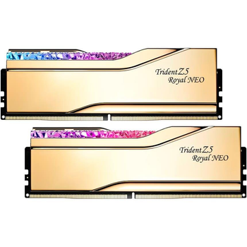 Модуль пам'яті G.Skill DDR5 32GB (2x16) Trident Z5 6400Mhz Royal Neo (F5-6400J3039G16GX2-TR5NG)