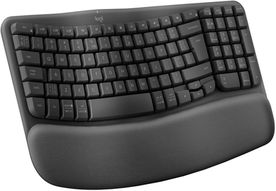 Klawiatura bezprzewodowa Logitech Wave Keys Bluetooth/Wireless Black (920-012304)