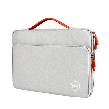 Сумка-чехол для ноутбука Dell Делл 16" или документов противоударная Серый ( код: IBN046S1 )