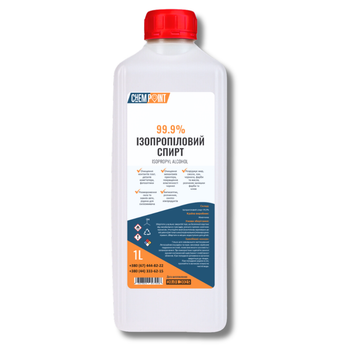 Спирт ізопропіловий INEOS ХЧ 99,9% 1 л