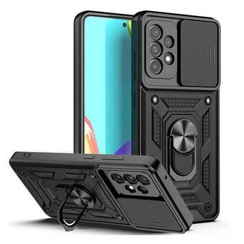 Протиударний броньований чохол із захистом камери для Samsung Galaxy A23 (A235) Armor Case Keysion black