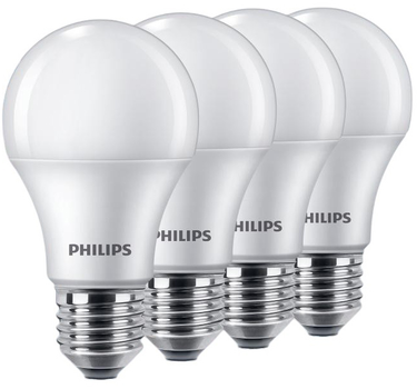Светодиодная лампа Philips ESS LEDBulb 9W E27 6500K 4 шт