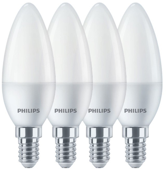 Светодиодная лампа Philips ESS LEDCandle 6W E14 4000К 4 шт